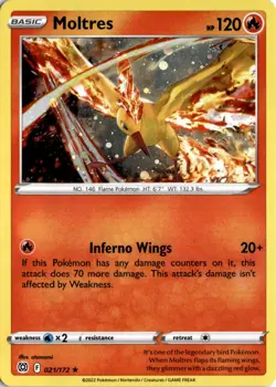 Moltres (Cosmos Holo) (021/172) Promo Miscellaneous Cards & Products NM Pokemon - Image 1