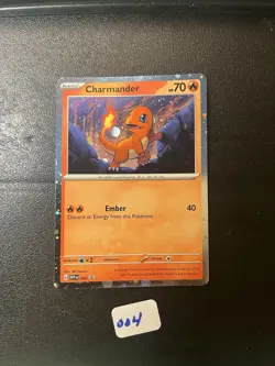 Charmander Cosmos Holo Black Star Promo - SVP047 - SV Pokemon 2023 - 004 - Image 1