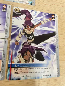Bleach Soul Card Battle set 6 cards Yoruichi Shihoin Sui-Feng Ikkaku BANDAI - Image 4