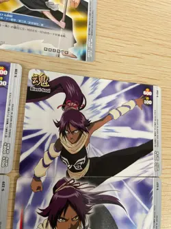 Bleach Soul Card Battle set 6 cards Yoruichi Shihoin Sui-Feng Ikkaku BANDAI - Image 5