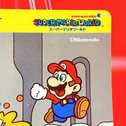 Super Mario World Trading Card Japan Rare Topsun Nintendo Carddass 1993 #111 - Image 5