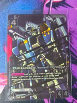 Gundam Card Game TCG - Duel Gundam (Assault Shroud) - LR+ - GD01-045 - NM - Image 1