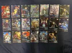 Bandai Gundam Arsenal Base Card 20 Piece Set Mega Rare, Rares And Commons - Image 1