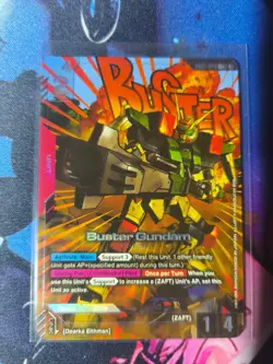 Gundam Card Game TCG - Buster Gundam - LR+ - GD01-046 - NM - Image 1