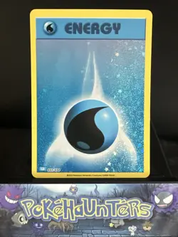 Pokemon Card Water Energy 033/034 CLB Classic Blastoise Deck Holo Rare NM - Image 1