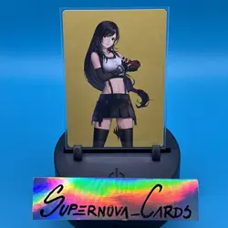 MTG Final Fantasy Tifa Martial Artist Art Series Gold Stamped 52/53 - Image 1