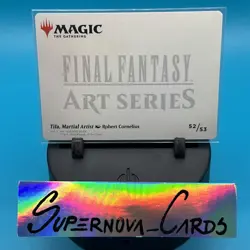 MTG Final Fantasy Tifa Martial Artist Art Series Gold Stamped 52/53 - Image 2
