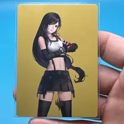 MTG Final Fantasy Tifa Martial Artist Art Series Gold Stamped 52/53 - Image 3