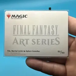 MTG Final Fantasy Tifa Martial Artist Art Series Gold Stamped 52/53 - Image 4