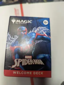 2025 SDCC EXCLUSIVE MAGIC THE GATHERING SPIDER MAN 2099 WELCOME DECK CARDS mtg - Image 1