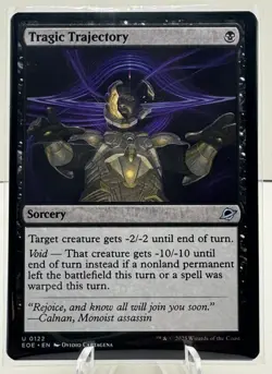Tragic Trajectory X4 Playset 0122 : Magic the Gathering(mtg) - Image 1