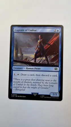 MTG LOTR Captain of Umbar 045 Tales of Middle-Earth Magic the Gathering Unplayed - Image 1