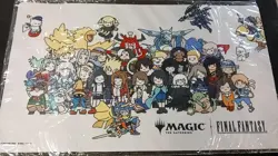 MTG Final Fantasy Chibi Playmat Japan Tournament Prize Limited Japanese 2025 New - Image 1