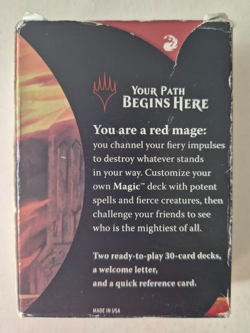 Red Mage Welcome Deck - 2017 - Never Played - MtG - Image 2