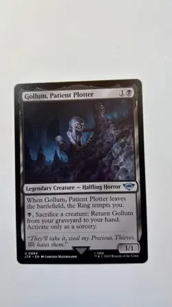 MTG LOTR Gollum, Patient Plotter #084 Tales of Middle-Earth Unplayed - Image 1
