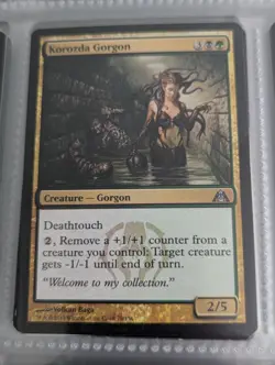 1x Korozda Gorgon - NM English MTG - Dragon's Maze (F) - Image 1