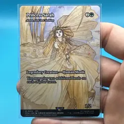 MTG Final Fantasy Princess Sarah - Azusa, Lost but Seeking (Showcase) 0015 - Image 3