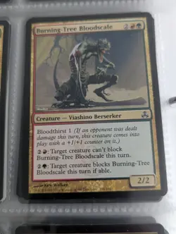 Burning-Tree Bloodscale 104 MTG NM Guildpact (F) - Image 1