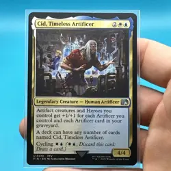 MTG Cid, Timeless Artificer. 0410. Final Fantasy. - Image 3