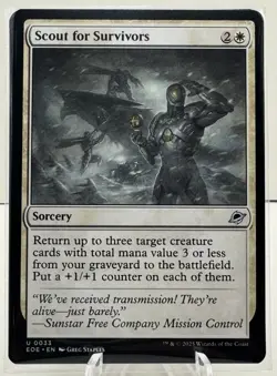 Scout for Survivors X4 Playset 0033 : Magic the Gathering(mtg) - Image 1