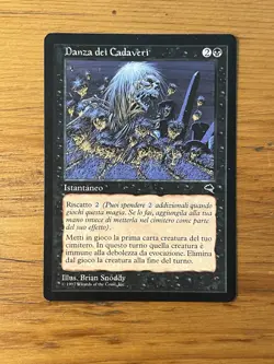 MTG - Magic the Gathering - Corpse Dance - Tempest - Foreign FBB - Italian - NM - Image 1