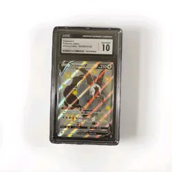 2021 POKEMON SHINING FATES DUBWOOL V SHINY FULL ART PSA 10 SV120/SV122. GEM MINT - Image 1