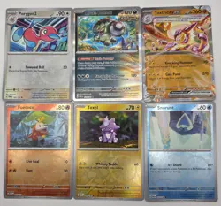 Pokemon Paradox And Temporal Forces Bulk 31 Cards Total Holos And Reverse Holos - Image 1