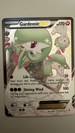 Gardevoir EX RC30/RC32 Pokemon Generations Full Art Radiant Collection NM - Image 1
