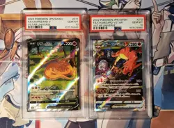 Pokemon Card PSA 10 Charizard 212/172 & 211/172 VSTAR Universe Sequential Set - Image 1