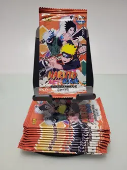 Naruto Official Trading Card Premium Boosters, 12 Sealed Blister Packs - Image 1
