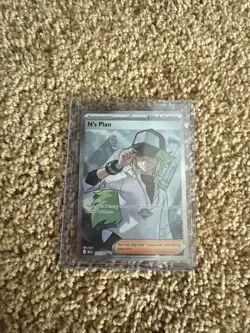 Pokemon Card Black Bolt White Flare N's Plan 163/086 Ultra Rare Pack Fresh NM/M - Image 1