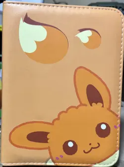 COLTUM | Eevee Pokemon Card Binder | 3 Ringed W/ 4 Pockets | New-Other - Image 1