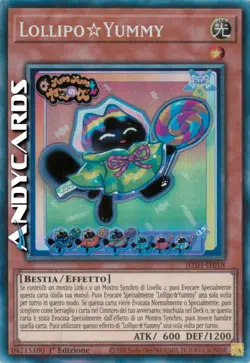 LOLLIPO☆YUMMY • Rara Collector • JUSH IT018 • 1Ed • Yugioh! • ANDYCARDS - Image 1