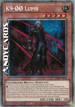 K9-OO LUPIS • Rara Starlight • JUSH IT034 • 1Ed • Yugioh! • ANDYCARDS - Image 1