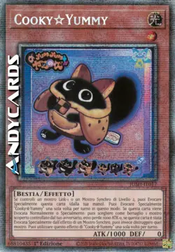 COOKY☆YUMMY • Rara Starlight • JUSH IT017 • 1Ed • Yugioh! • ANDYCARDS - Image 1