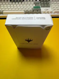 MTG Secret Lair x FORTNITE: Landmarks and Locations Foil Edition SEALED - Image 1