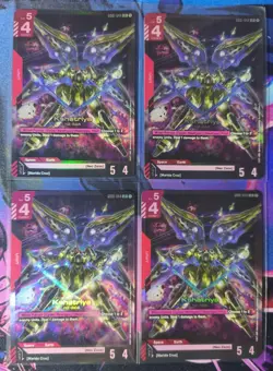Gundam Card Game TCG - 4x Kshatriya - LR - GD01-044 - NM - Image 1