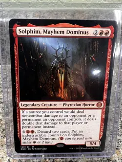 Sophim, Mayhem Dominus 150/271 Magic: The Gathering Phyrexia Card - Image 1