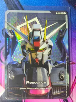 Gundam Card Game TCG - Resource - C+ - R-008 - NM - GD01 - Image 1