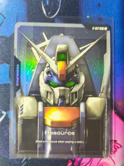 Gundam Card Game TCG - Resource - C+ - R-007 - NM - GD01 - Image 1