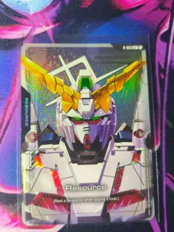 Gundam Card Game TCG - Resource - C+ - R-003 - NM - GD01 - Image 1