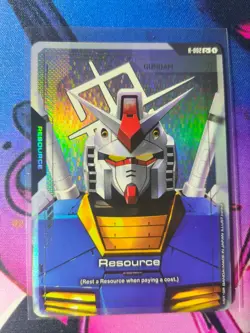 Gundam Card Game TCG - Resource - C+ - R-002 - NM - GD01 - Image 1