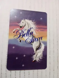 Bella Sara Second Series 2007 Artemis 2/97 Common Zebra Horse Trading Card - Image 2