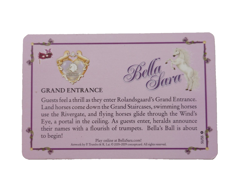 Bella Sara Bella's Ball Grand Entrance Story Card Uncommon 2009 51/55 - Image 2