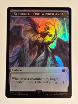 Sephiroth, Fabled SOLDIER (Borderless)(0317) FINAL FANTASY - MTG NM - Image 3