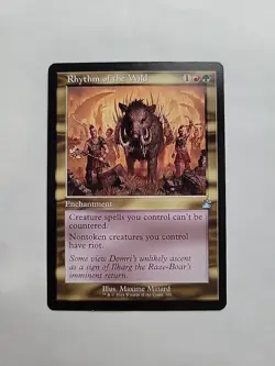 MTG - Rhythm of the Wild (Retro Frame) Ravnica Remastered Regular #380 - Image 1