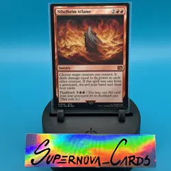 Nibelheim Aflame - M 0146 - Final Fantasy - MTG Magic the Gathering NM - Image 1