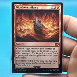 Nibelheim Aflame - M 0146 - Final Fantasy - MTG Magic the Gathering NM - Image 3