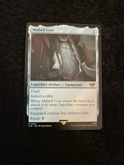 Magic the Gathering MtG Mithril Coat Lord of the Rings LOTR NM Unplayed New - Image 2