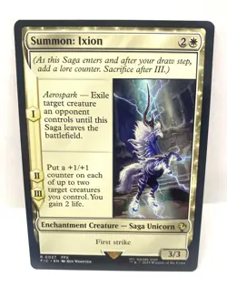 NM Summon: Ixion, MTG, Final Fantasy Commander, Magic the Gathering, 27 - Image 1